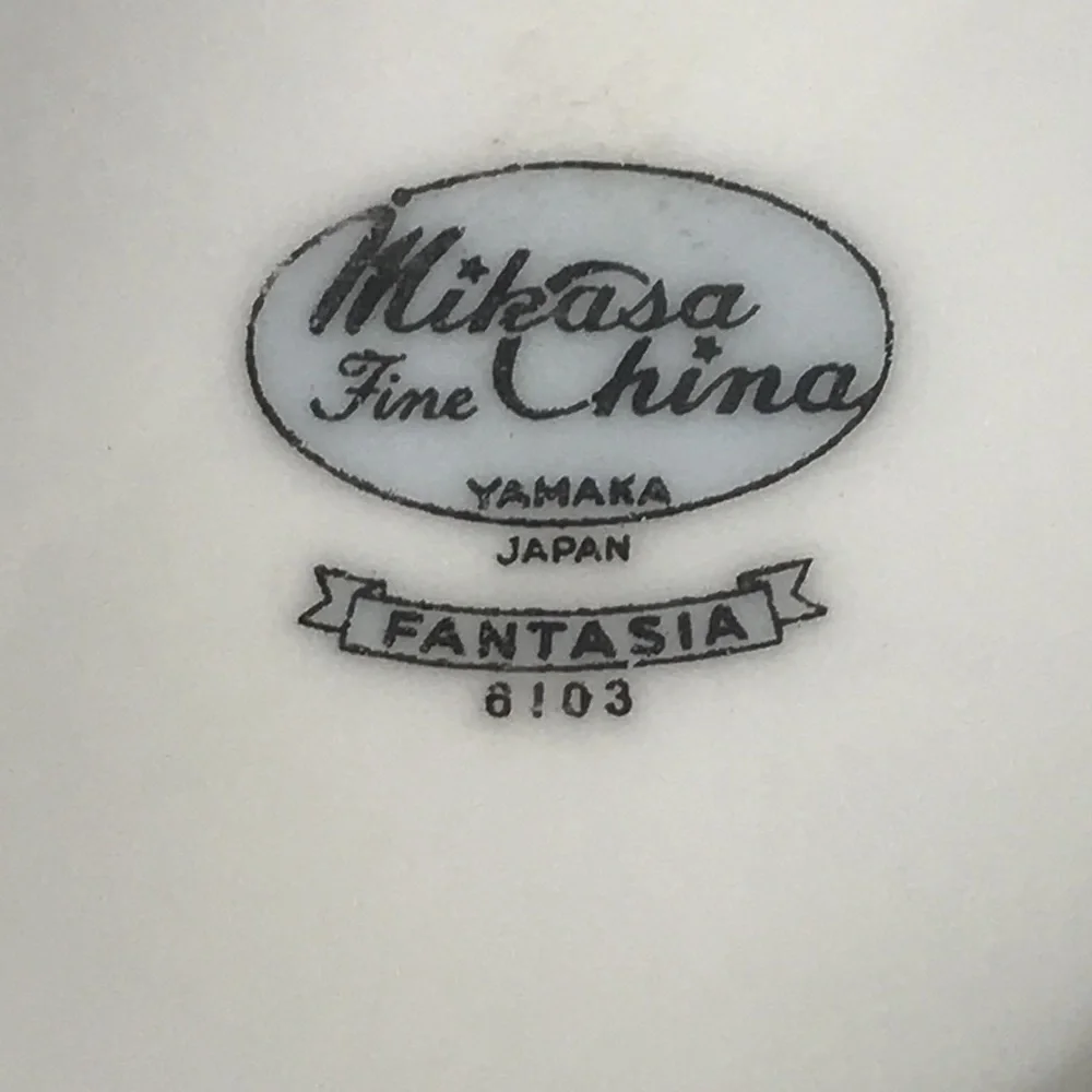 Mikasa Fine China from Yamaha, Japan Antique Floral bowls - Picture 2 of 7